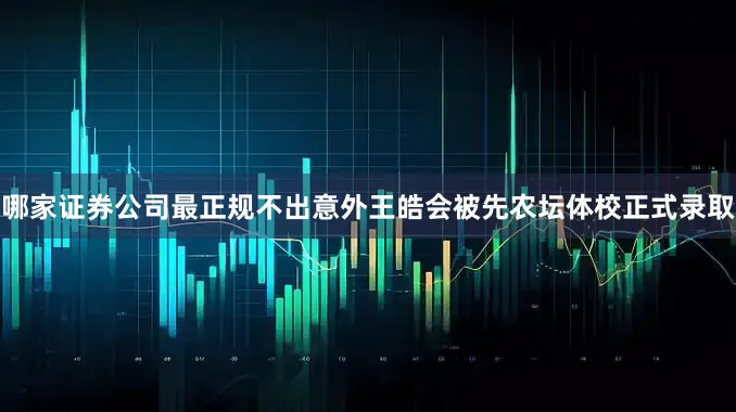 哪家证券公司最正规不出意外王皓会被先农坛体校正式录取